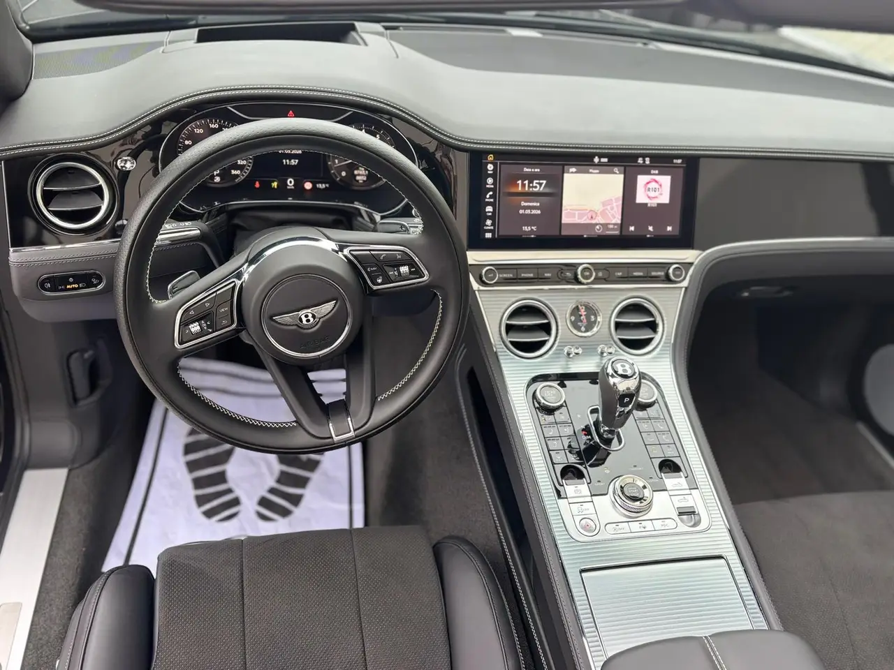 Bentley Continental GTC S V8 2025, exterior — Venice Lux Car Rental, Venice. The Bentley Continental GTC S V8 is built for covering distance in comfort, not for…