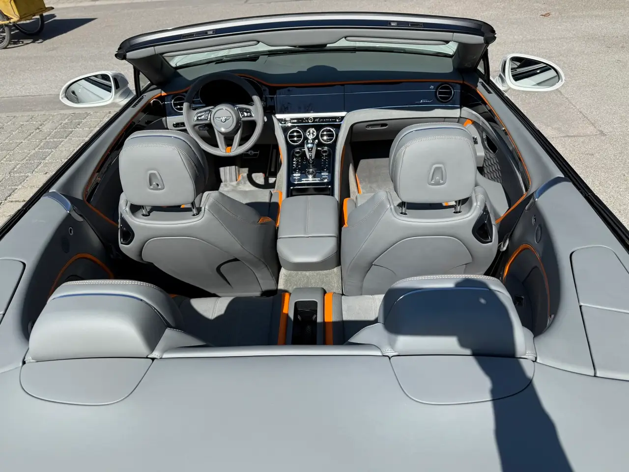Bentley Continental GTC Speed 2025, interior — Venice Lux Car Rental, Venice. The 2025 Bentley Continental GTC Speed pairs a 650 hp drivetrain with a four-seat cabin…