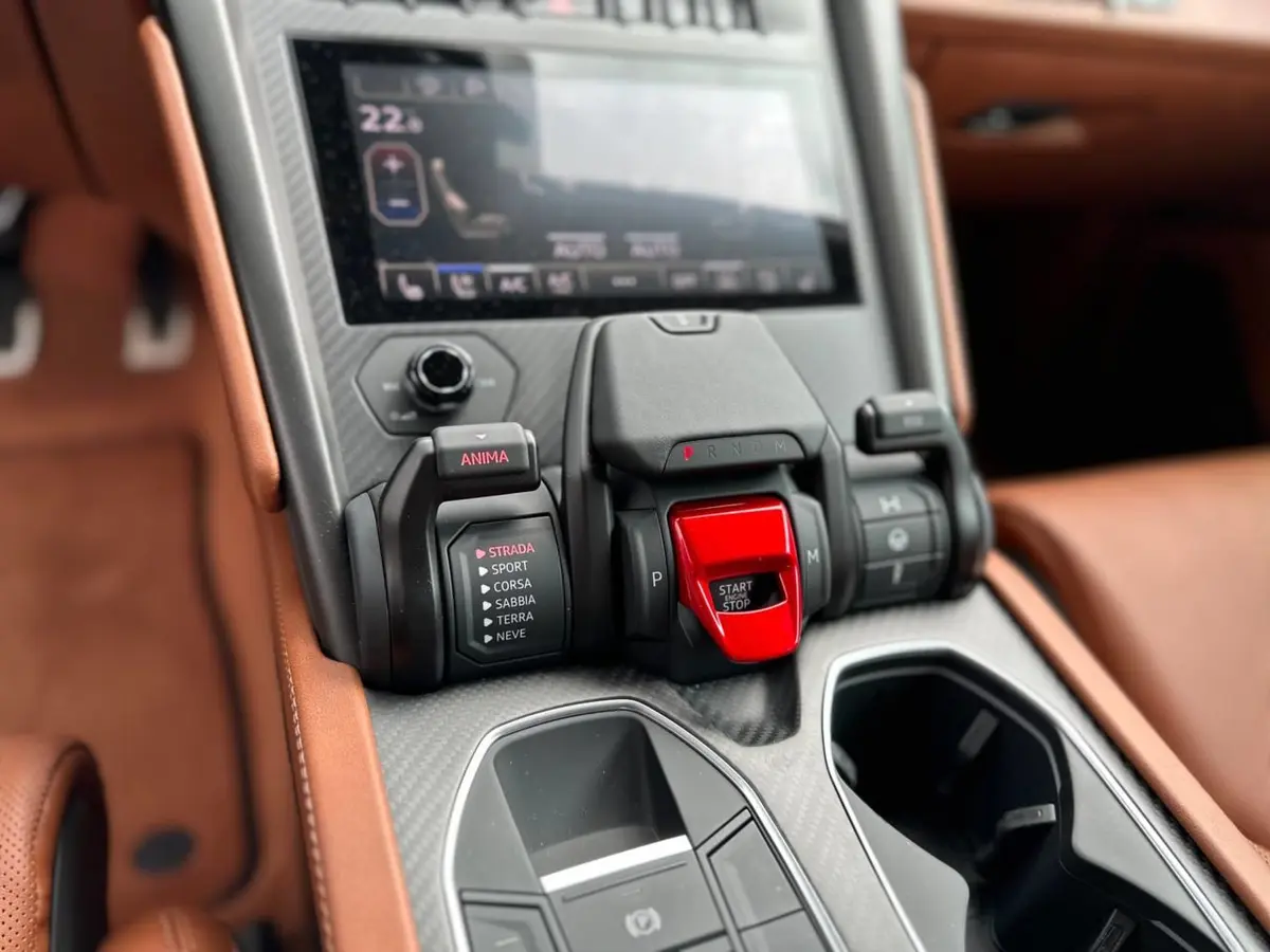 Lamborghini Urus S 2023, interior — Venice Lux Car Rental, Venice. The Lamborghini Urus S carries its 657 hp with the kind of composure that makes five…