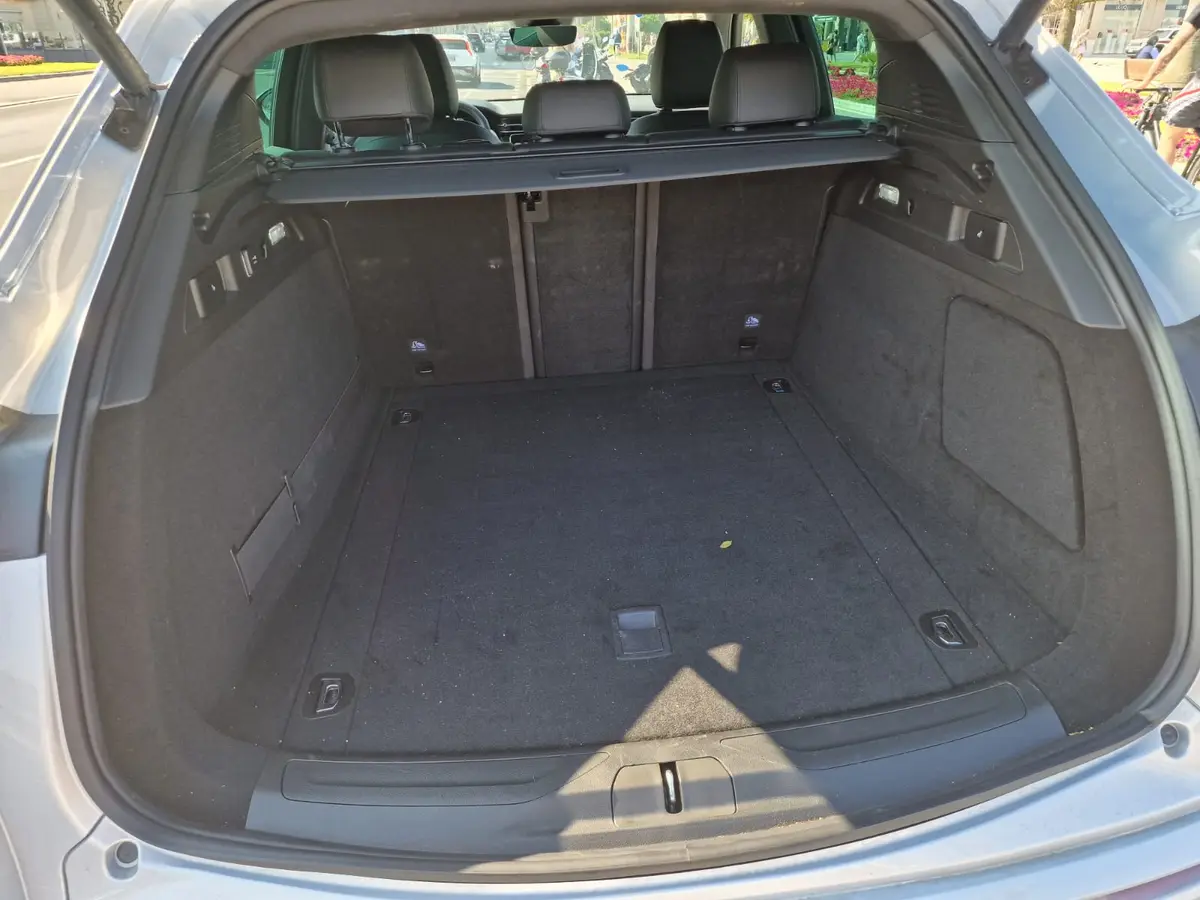 Maserati Grecale GT 2025, rear view — Venice Lux Car Rental, Venice. The Grecale GT sits at the practical end of Maserati's range: a five-seat SUV with 300…