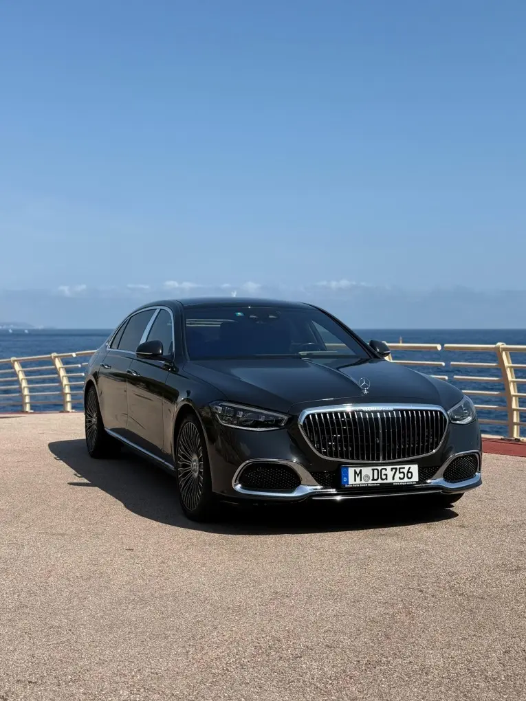 Maybach S580 2023 — Venice Lux Car Rental, Venice. The Maybach S580 is built for arriving rather than driving fast, and it shows the moment…
