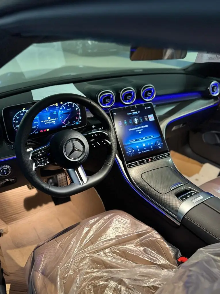 Mercedes Benz CLE 300 Cabriolet AMG Premium 2025, front view — Venice Lux Car Rental, Venice. The Mercedes Benz CLE 300 Cabriolet AMG Premium sits in a comfortable middle ground: 258…