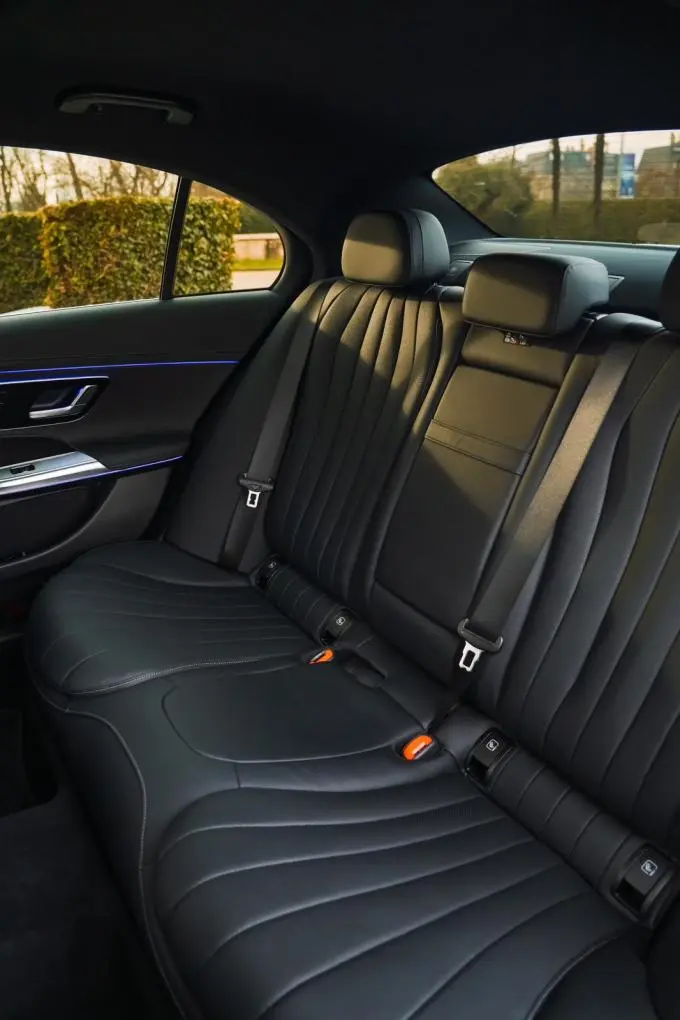 Mercedes Benz E-klasse 220d Premium Plus 2026, interior — Venice Lux Car Rental, Venice. The 2026 Mercedes Benz E-Klasse 220d Premium Plus is the sensible choice on a fleet full…