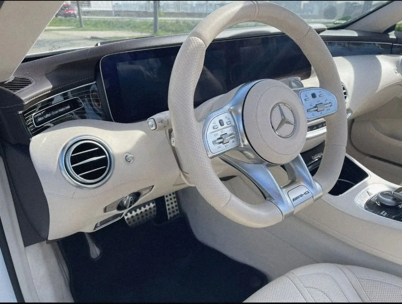 Mercedes Benz S560 Cabrio 2021, exterior — Venice Lux Car Rental, Venice. The S560 Cabrio pairs a 469 hp V8 with the weight and hush of Mercedes' flagship saloon,…