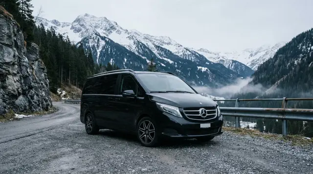 Mercedes Benz V300 8 seats 2025 — Venice Lux Car Rental, Venice