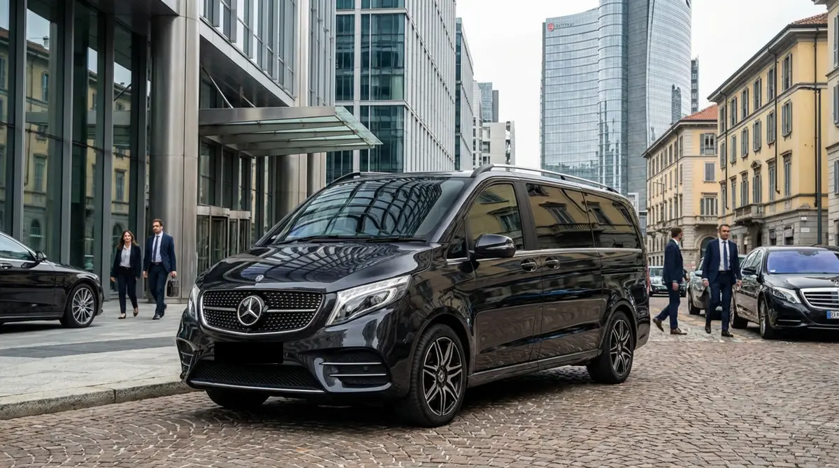 Mercedes V Class 2026 — Venice Lux Car Rental, Venice. The 2026 Mercedes Benz V Class is built for groups who need to move together without…