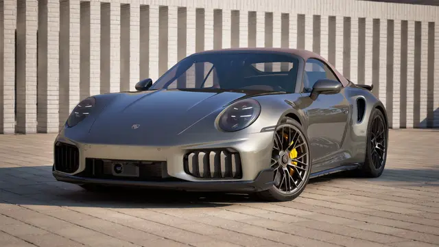Porsche 911 992 Carrera Turbo S Cabrio 2026 — Venice Lux Car Rental, Venice