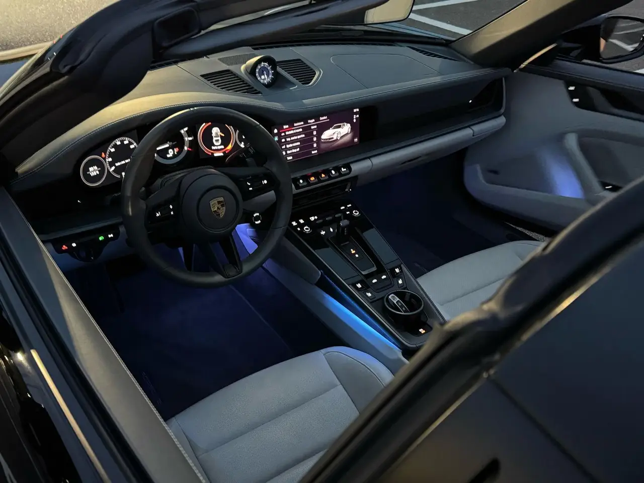 Porsche 911 Targa 2025, exterior — Venice Lux Car Rental, Venice. The 2025 Porsche 911 Targa brings 541 hp and the folding roof theatre that sets the Targa…