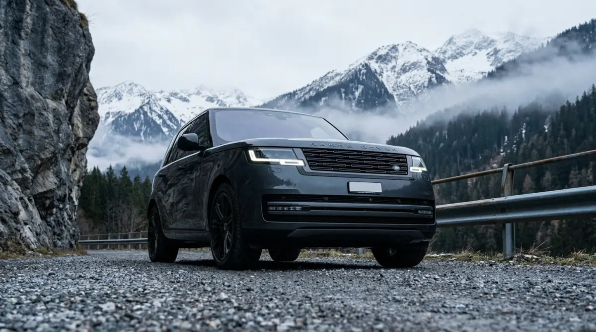 Rover Range Rover Autobiography P530 2026, rear view — Venice Lux Car Rental, Venice. The Range Rover Autobiography P530 carries its 530 hp with the kind of restraint that…