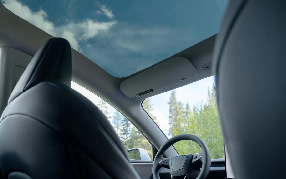 Tesla Model 3 Performance 2026, interior — Venice Lux Car Rental, Venice. The 2026 Tesla Model 3 Performance brings 510 hp and instant electric response to a…