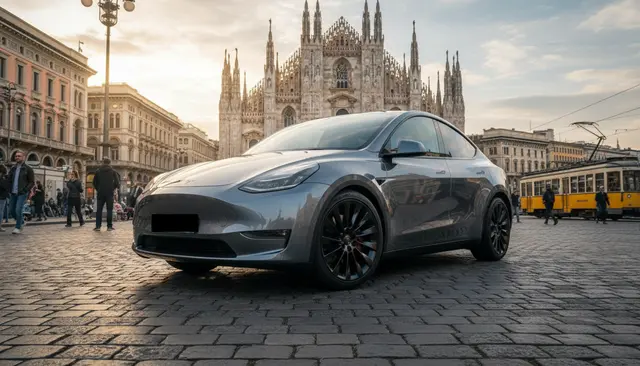Tesla Model Y Long Range 2023 — Venice Lux Car Rental, Venice